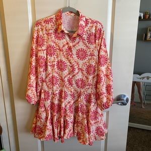 SMALL BUTTON DOWN DRESS